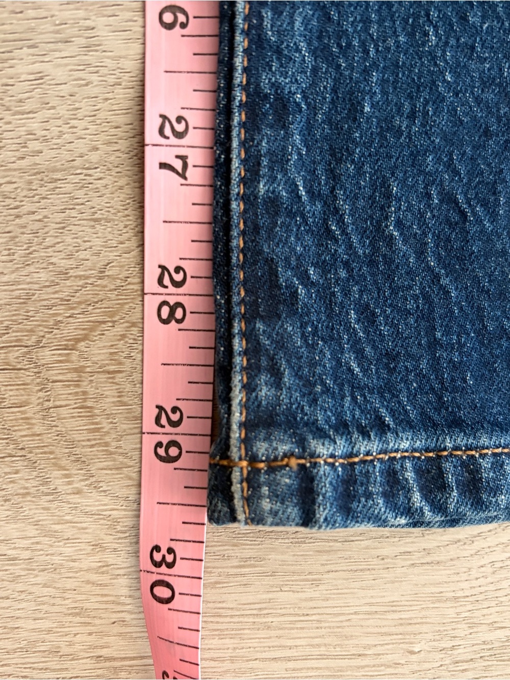 J. Crew Full Length Wide-Leg Jeans - Dark Blue Denim - Picture 8 of 8